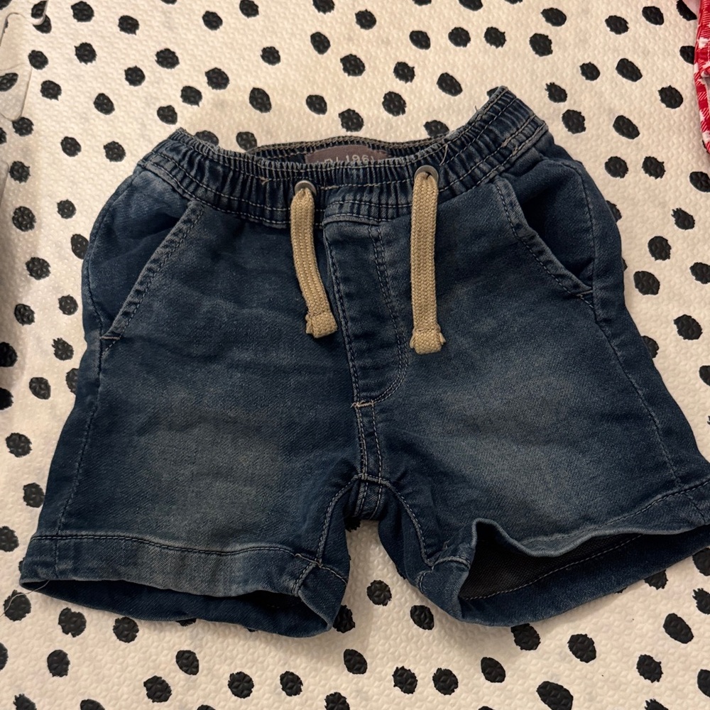 DL1961 Dark Blue Kids Shorts
